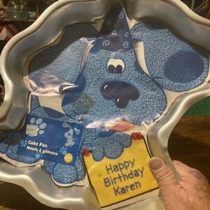 Vintage 1999 Wilton Blues Clues dog cake pan